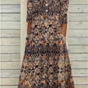 Women's Maxi Dress Ethnic Dress V Neck